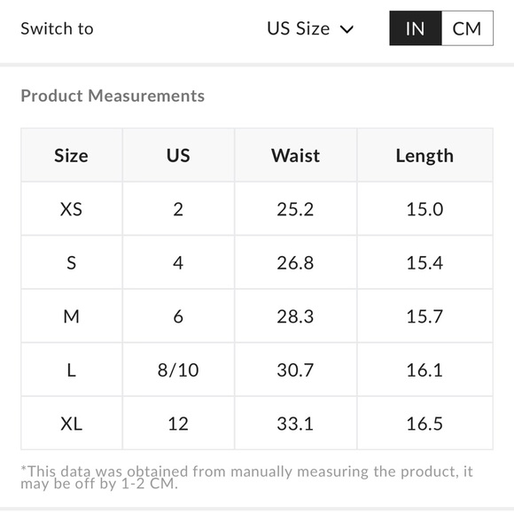 NWT COMMENSE Asymmetrical Mini Skirt - Picture 10 of 10